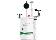 Eyesky ES80A-A6 hava kalitesi algılama SO2, NO2, CO, O3, VOC, PM2.5 &amp; 10, Rüzgar hızı ve yönü için hava kalitesi izleme sistemi