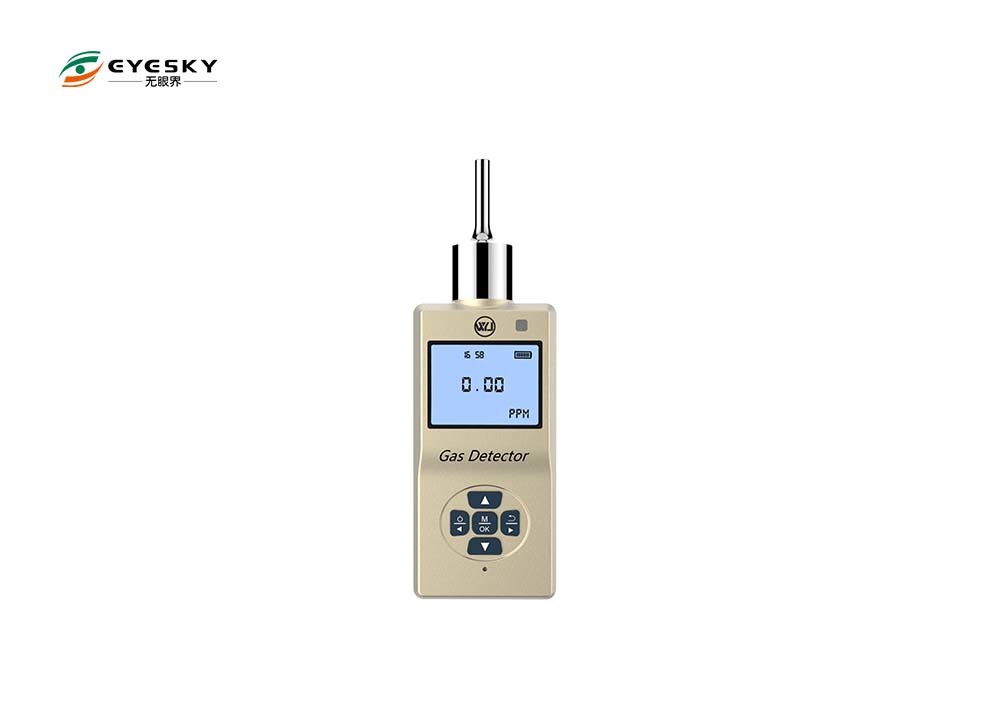 0.  46Kg Akülü Ozon Gazı Dedektör Pompa Tipi LCD Arka