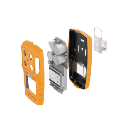 Usb Şarj Cihazı ile 4 In 1 H2s Taşınabilir Gaz Dedektörü Görsel Alarm